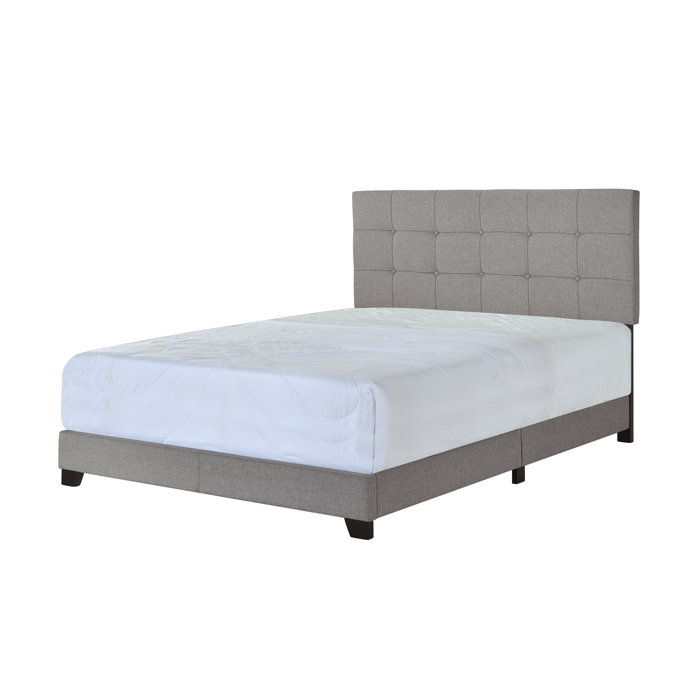 Andover Mills™ Finnigan Upholstered Bed & Reviews Wayfair